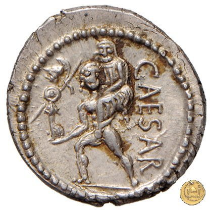 458/1 - denario C. Iulius Caesar 47-46 BC (Africa)