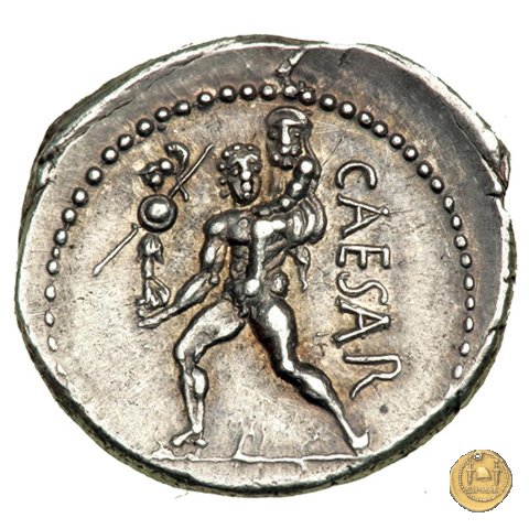 458/1 - denario C. Iulius Caesar 47-46 BC (Africa)