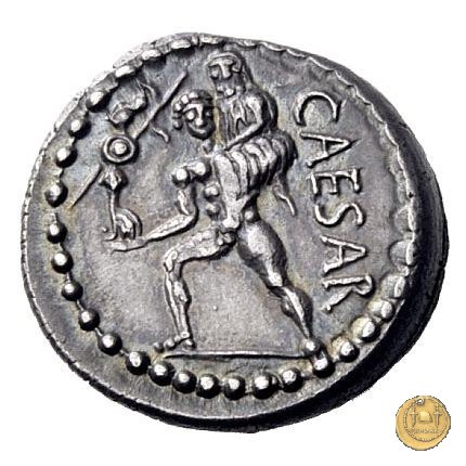 458/1 - denario C. Iulius Caesar 47-46 BC (Africa)