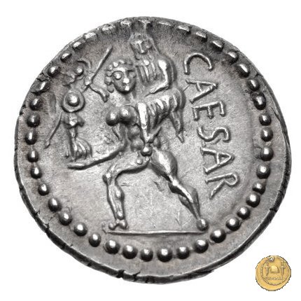 458/1 - denario C. Iulius Caesar 47-46 BC (Africa)