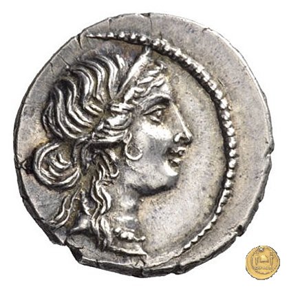 458/1 - denario C. Iulius Caesar 47-46 BC (Africa)