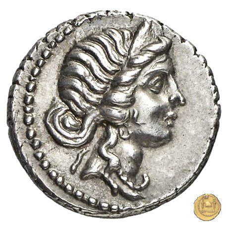 458/1 - denario C. Iulius Caesar 47-46 BC (Africa)