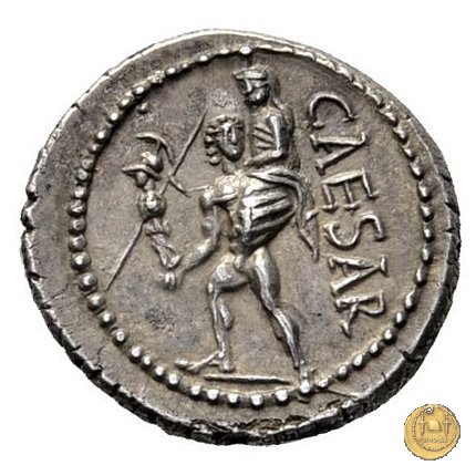 458/1 - denario C. Iulius Caesar 47-46 BC (Africa)