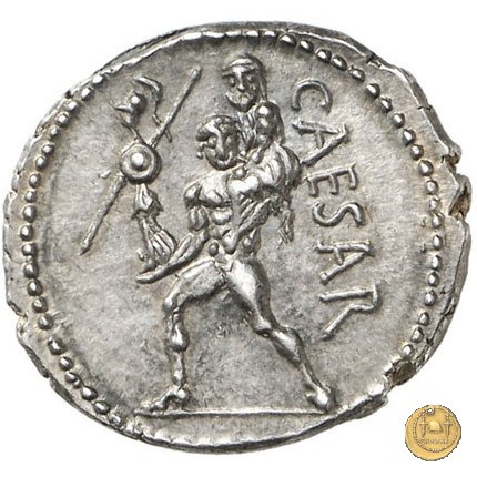 458/1 - denario C. Iulius Caesar 47-46 BC (Africa)