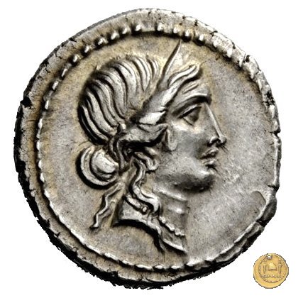 458/1 - denario C. Iulius Caesar 47-46 BC (Africa)