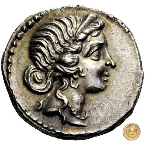 458/1 - denario C. Iulius Caesar 47-46 BC (Africa)