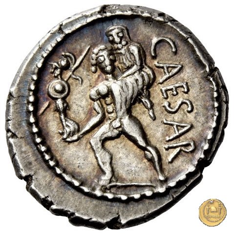 458/1 - denario C. Iulius Caesar 47-46 BC (Africa)