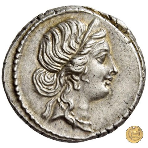 458/1 - denario C. Iulius Caesar 47-46 BC (Africa)