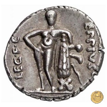 461/1 - denario Q. Caecilius Metellus / Eppius 47-46 BC (Africa)