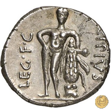 461/1 - denario Q. Caecilius Metellus / Eppius 47-46 BC (Africa)