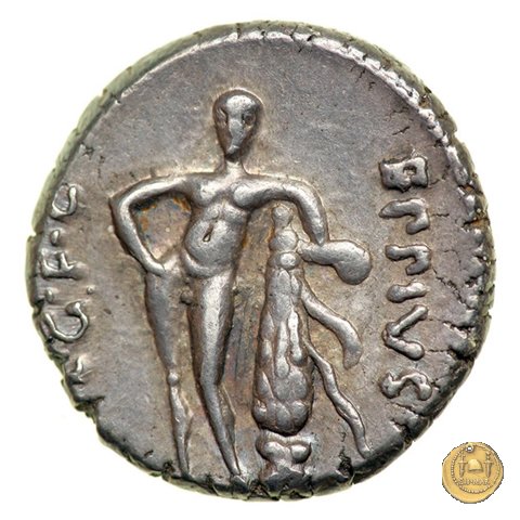 461/1 - denario Q. Caecilius Metellus / Eppius 47-46 BC (Africa)