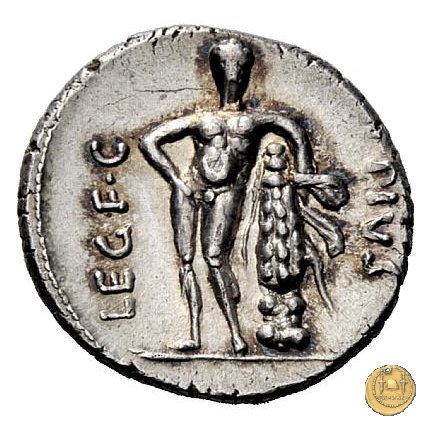 461/1 - denario Q. Caecilius Metellus / Eppius 47-46 BC (Africa)