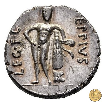 461/1 - denario Q. Caecilius Metellus / Eppius 47-46 BC (Africa)