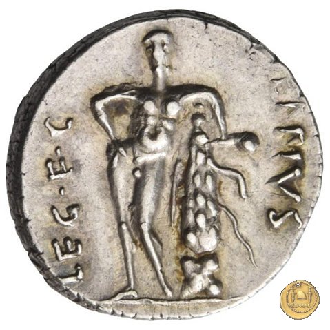 461/1 - denario Q. Caecilius Metellus / Eppius 47-46 BC (Africa)