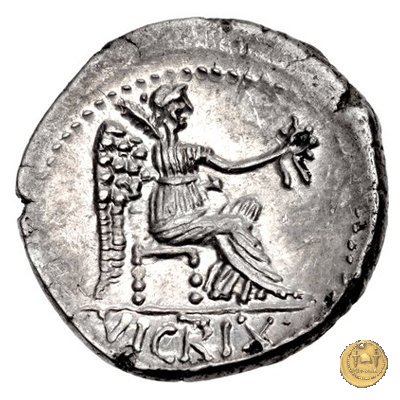 462/1 - denario M. Porcius Cato Uticensis 47-46 BC (Africa)