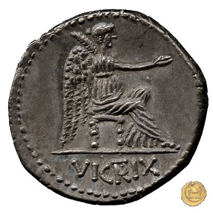 462/1 - denario M. Porcius Cato Uticensis 47-46 BC (Africa)