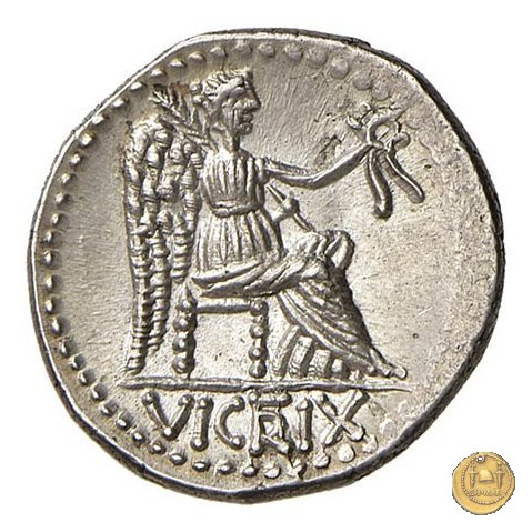 462/1 - denario M. Porcius Cato Uticensis 47-46 BC (Africa)