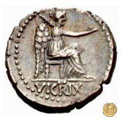 462/2 - quinario M. Porcius Cato Uticensis 47-46 BC (Africa)