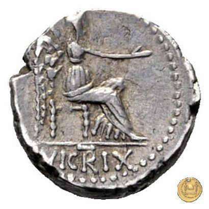 462/2 - quinario M. Porcius Cato Uticensis 47-46 BC (Africa)