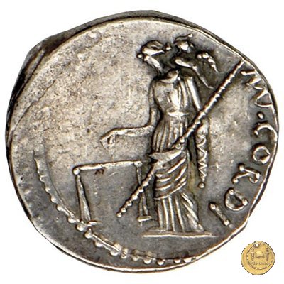 463/1 - denario Mn. Cordius Rufus 46 BC (Roma)