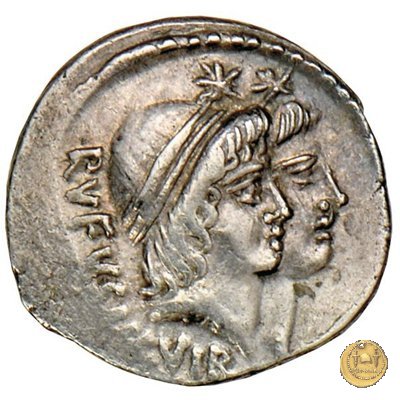 463/1 - denario Mn. Cordius Rufus 46 BC (Roma)