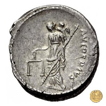 463/1 - denario Mn. Cordius Rufus 46 BC (Roma)