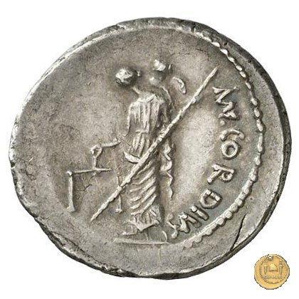 463/1 - denario Mn. Cordius Rufus 46 BC (Roma)