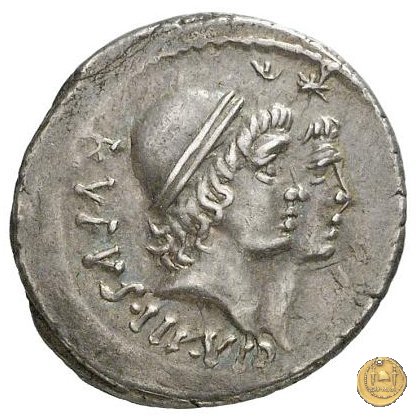 463/1 - denario Mn. Cordius Rufus 46 a.C. (Roma)