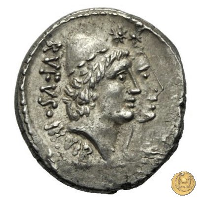 463/1 - denario Mn. Cordius Rufus 46 BC (Roma)