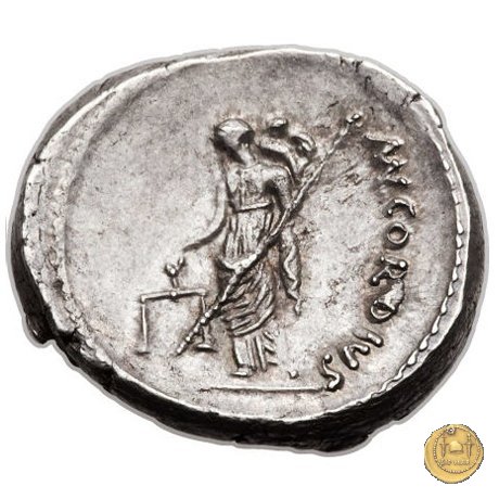 463/1 - denario Mn. Cordius Rufus 46 BC (Roma)