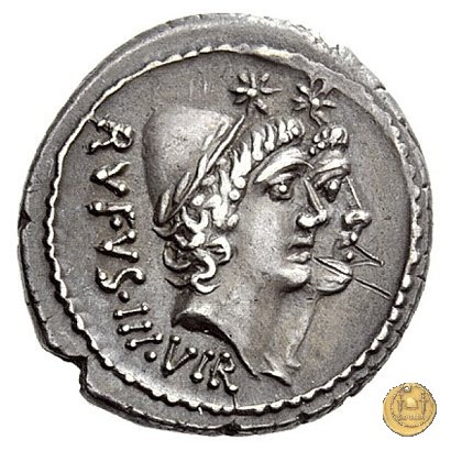 463/1 - denario Mn. Cordius Rufus 46 BC (Roma)