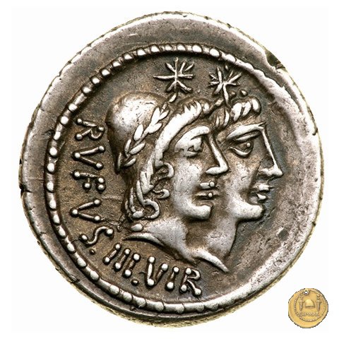 463/1 - denario Mn. Cordius Rufus 46 BC (Roma)