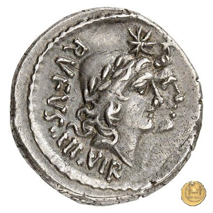 463/1 - denario Mn. Cordius Rufus 46 BC (Roma)