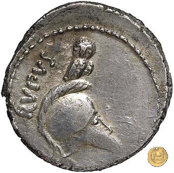 463/2 - denario Mn. Cordius Rufus 46 BC (Roma)