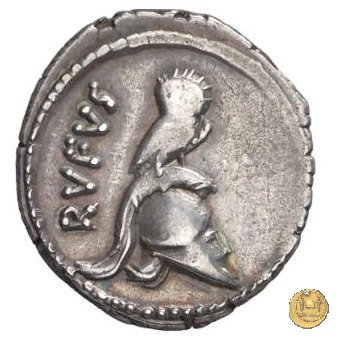 463/2 - denario Mn. Cordius Rufus 46 BC (Roma)