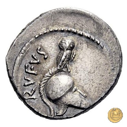 463/2 - denario Mn. Cordius Rufus 46 BC (Roma)