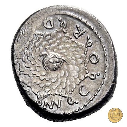 463/2 - denario Mn. Cordius Rufus 46 BC (Roma)