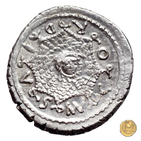 463/2 - denario Mn. Cordius Rufus 46 BC (Roma)