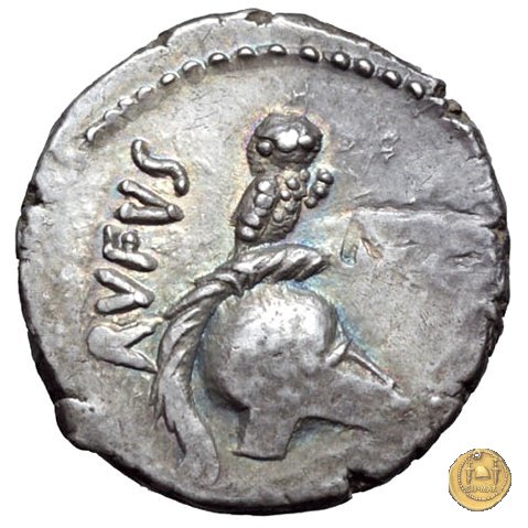 463/2 - denario Mn. Cordius Rufus 46 BC (Roma)