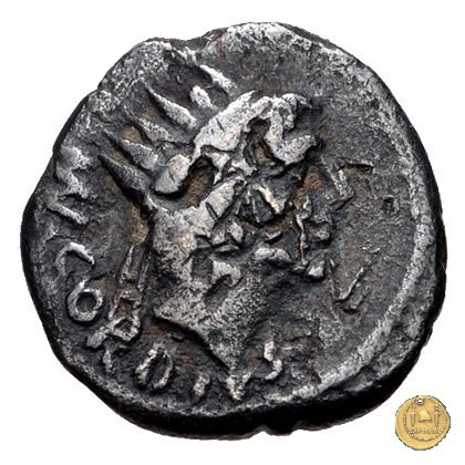 463/4 - quinario Mn. Cordius Rufus 46 BC (Roma)