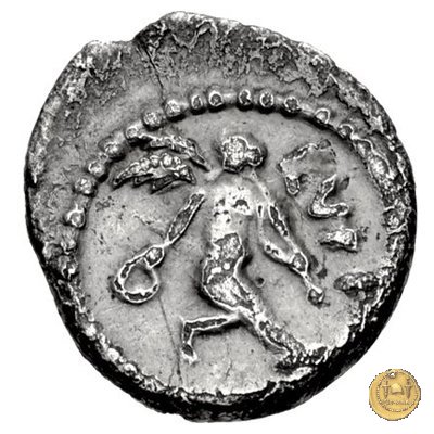 463/5 - sesterzio Mn. Cordius Rufus 46 BC (Roma)