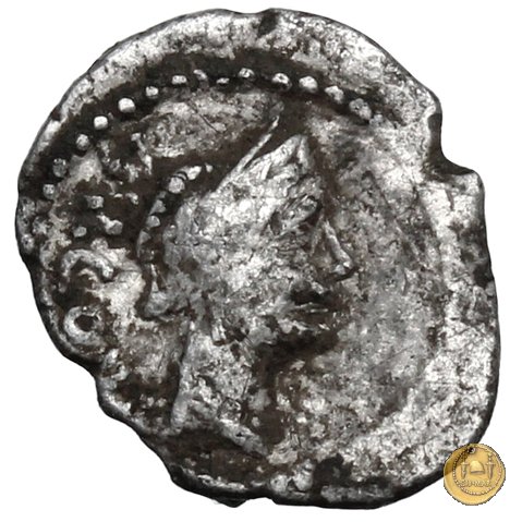 463/5 - sesterzio Mn. Cordius Rufus 46 a.C. (Roma)