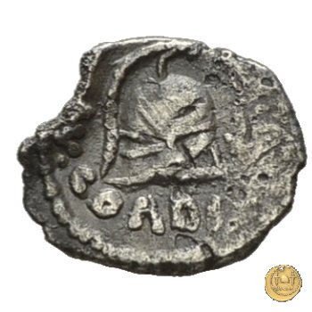 463/6 - sesterzio Mn. Cordius Rufus 46 BC (Roma)