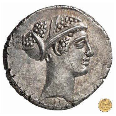 464/1 - denario T. Carisius 46 BC (Roma)