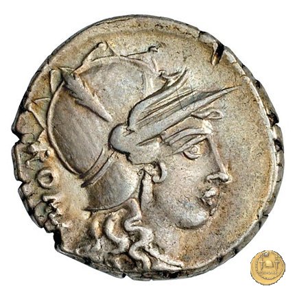 464/3 - denario T. Carisius 46 BC (Roma)