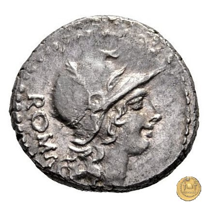 464/3 - denario T. Carisius 46 BC (Roma)