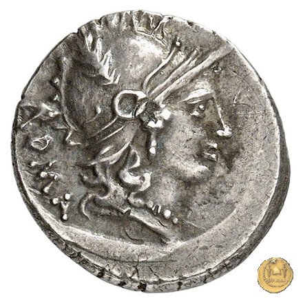 464/3 - denario T. Carisius 46 BC (Roma)