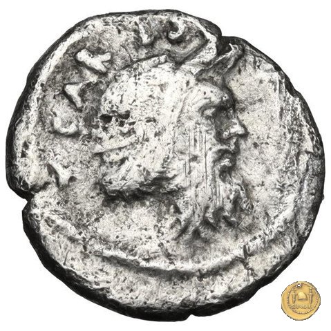 464/7 - sesterzio T. Carisius 46 BC (Roma)