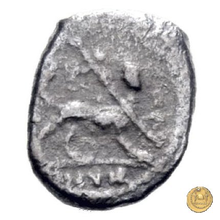 464/7 - sesterzio T. Carisius 46 BC (Roma)