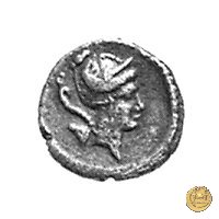 464/8 - sesterzio T. Carisius 46 BC (Roma)